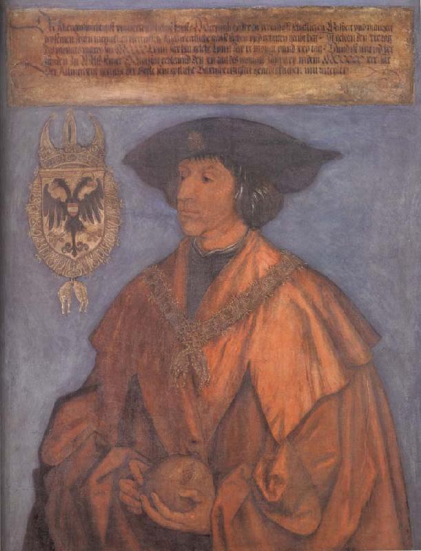 Albrecht Durer Emperor charlemagne oil painting picture